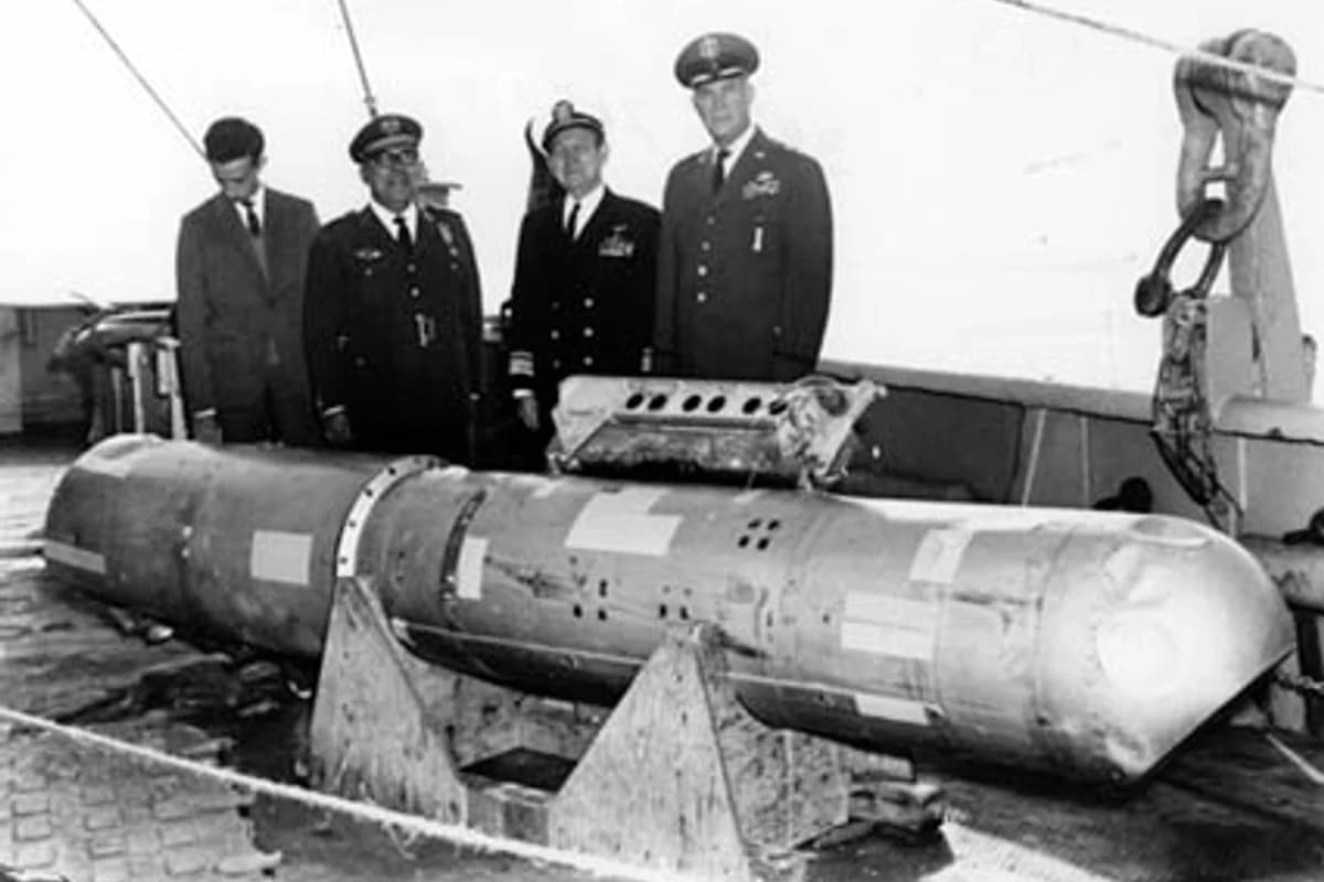 Паломарес, 1966: четыре водородные бомбы над испанской деревней